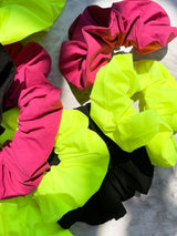 Lime Green Hair Scrunchie