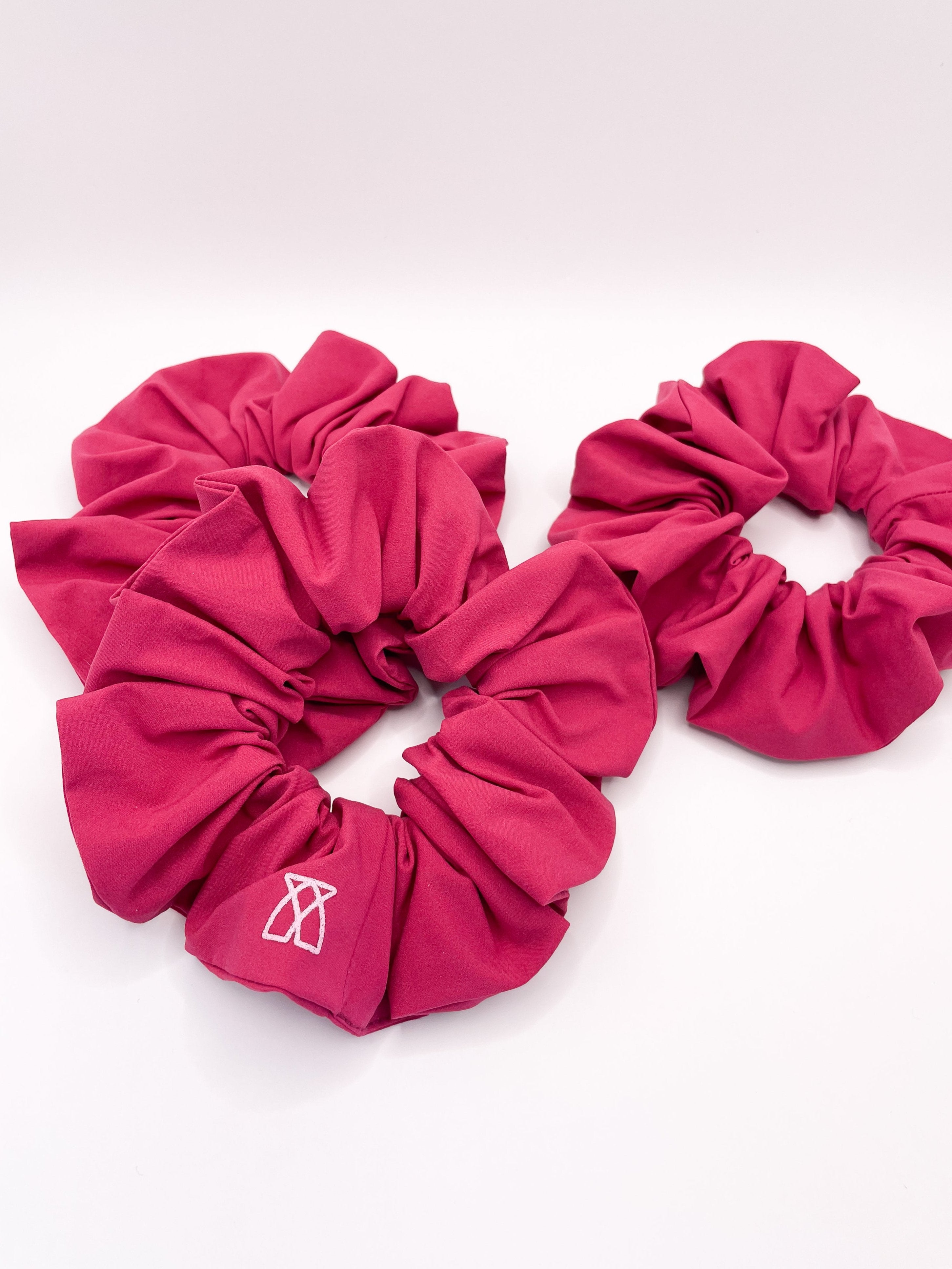 Magenta Hair Scrunchie