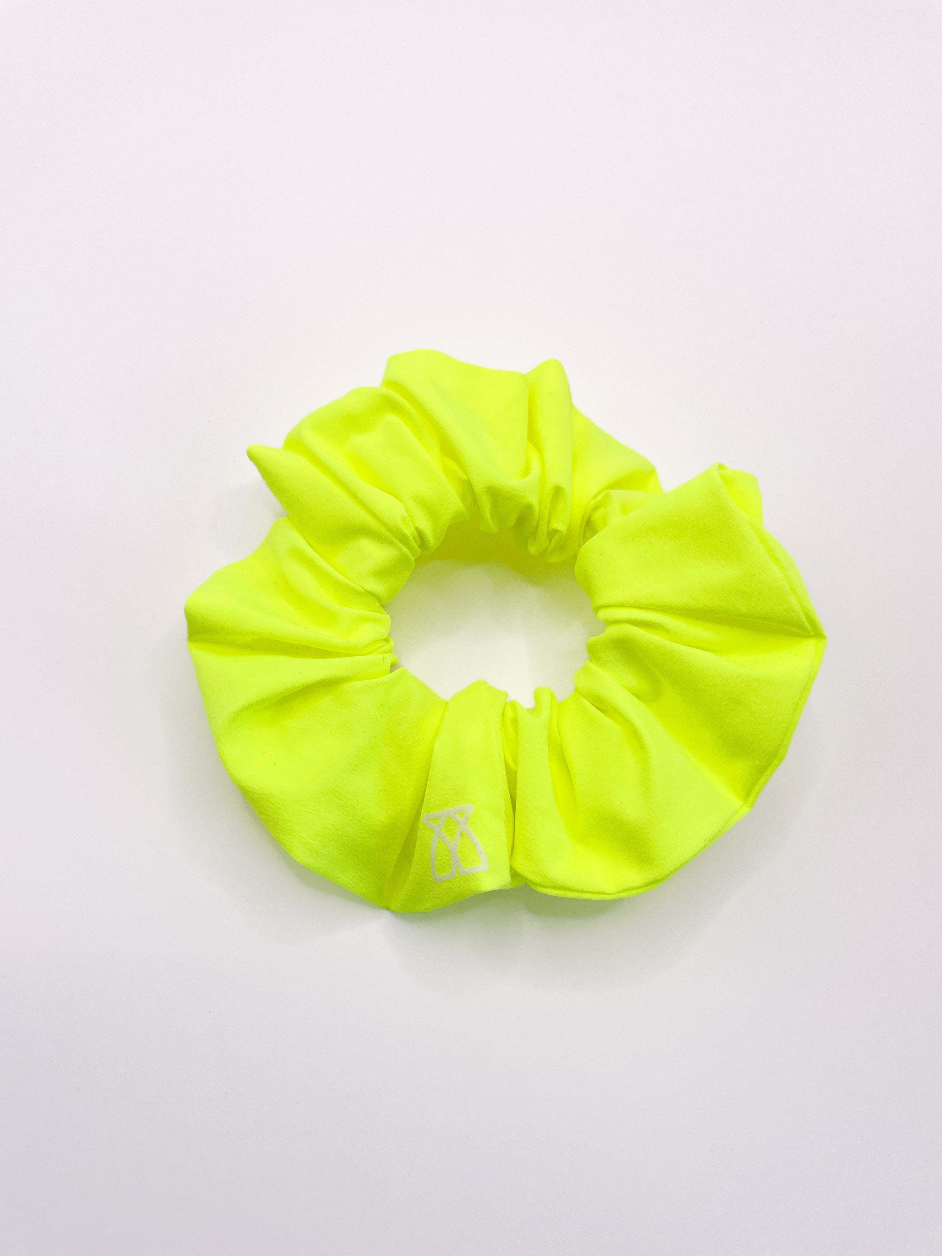 Lime Green Hair Scrunchie