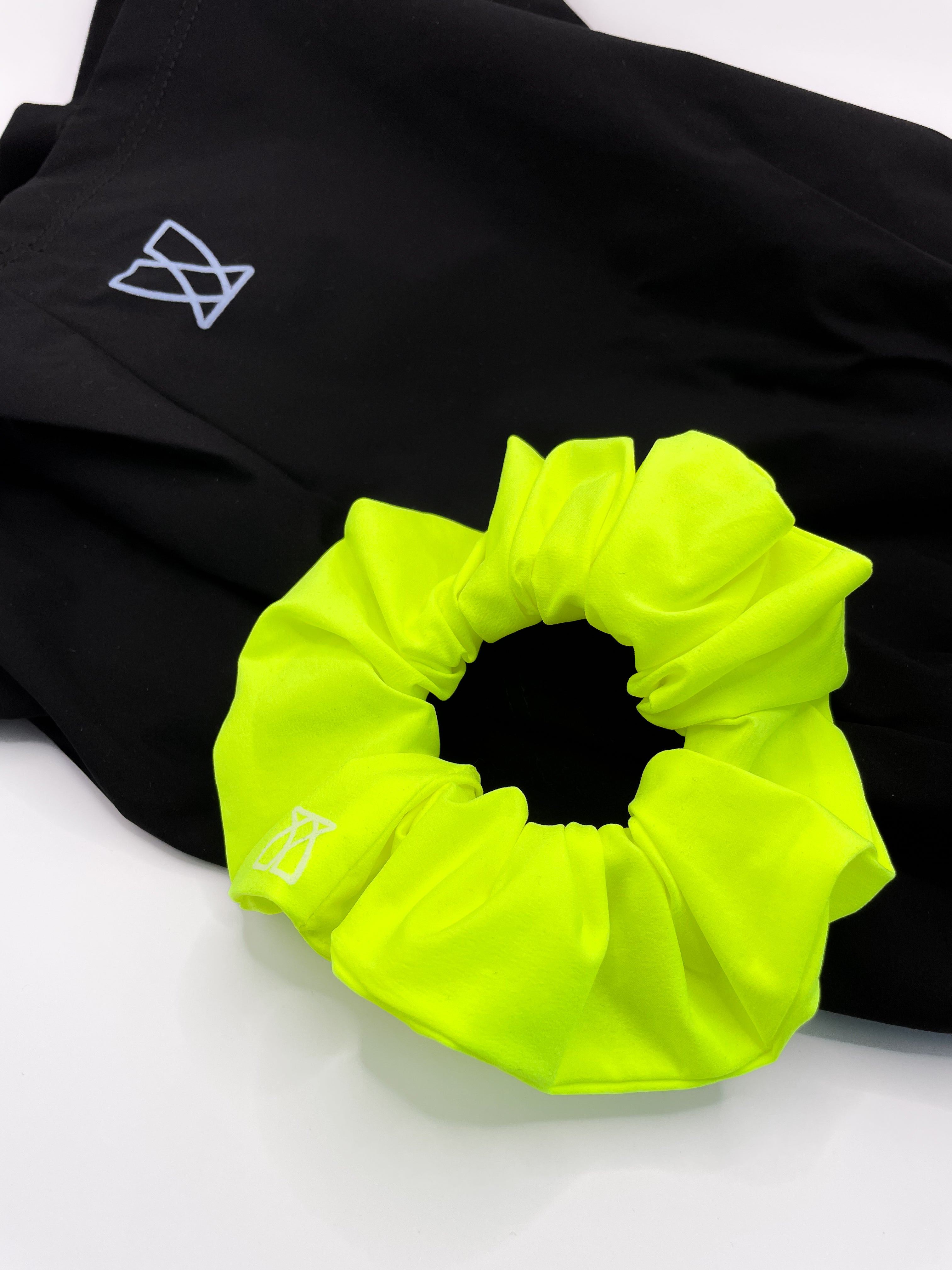Lime Green Hair Scrunchie – Xorties